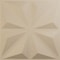 Ekena Millwork 19 5/8in. W x 19 5/8in. H Bailey EnduraWall Decorative 3D Wall Panel Covers 2.67 Sq. Ft. WP20X20BIGBE - alternate 1